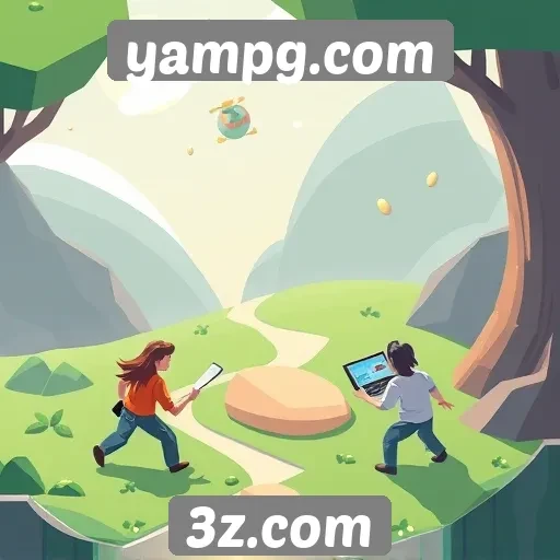 Recursos interativos do site yampg.com para jogadores